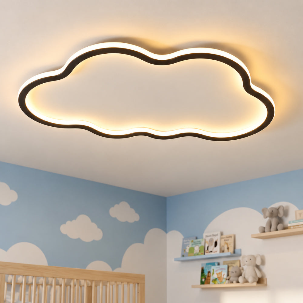 Skyformet Loftlampe til Soveværelse 0