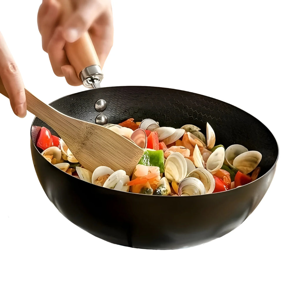 Smedejernspande med Naturlig Nonstick-Overflade – 20 til 28 cm 10