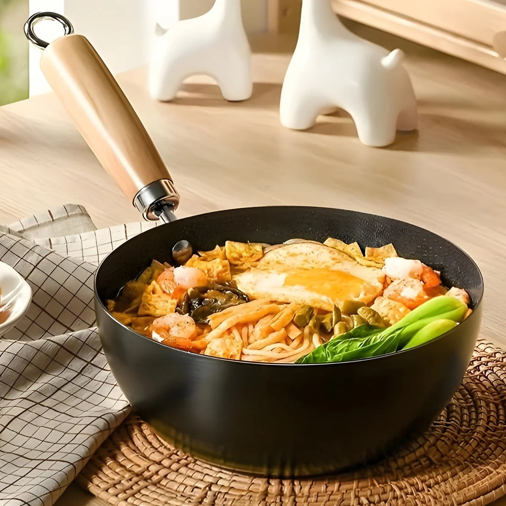 Smedejernspande med Naturlig Nonstick-Overflade – 20 til 28 cm 2
