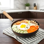 Smedejernspande med Naturlig Nonstick-Overflade – 20 til 28 cm 8