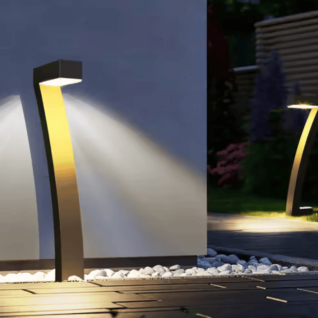 Solcelle Lampe Udendørs – Moderne Varm Hvid Lys med Automatisk Tænd/Sluk 3