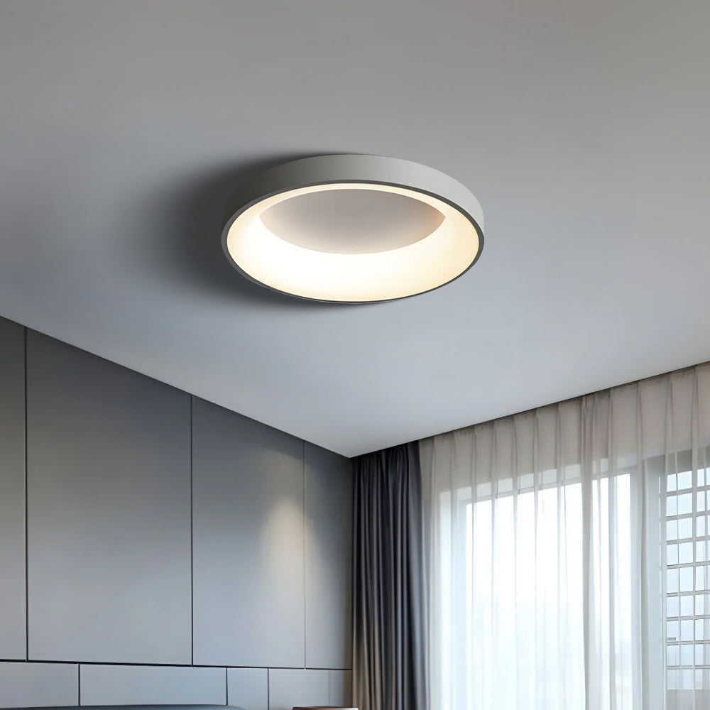 Stilren Farvet Loftlampe - Metal og Acryl Justerbar Dæmpbar 10