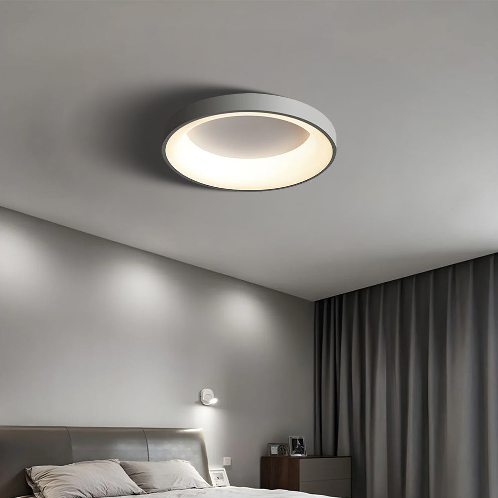 Stilren Farvet Loftlampe - Metal og Acryl Justerbar Dæmpbar 11