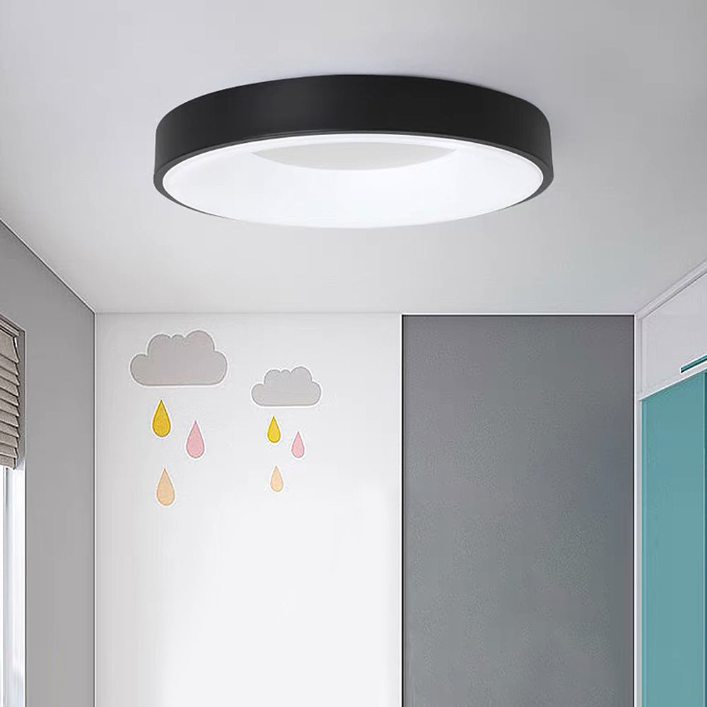 Stilren Farvet Loftlampe - Metal og Acryl Justerbar Dæmpbar 13