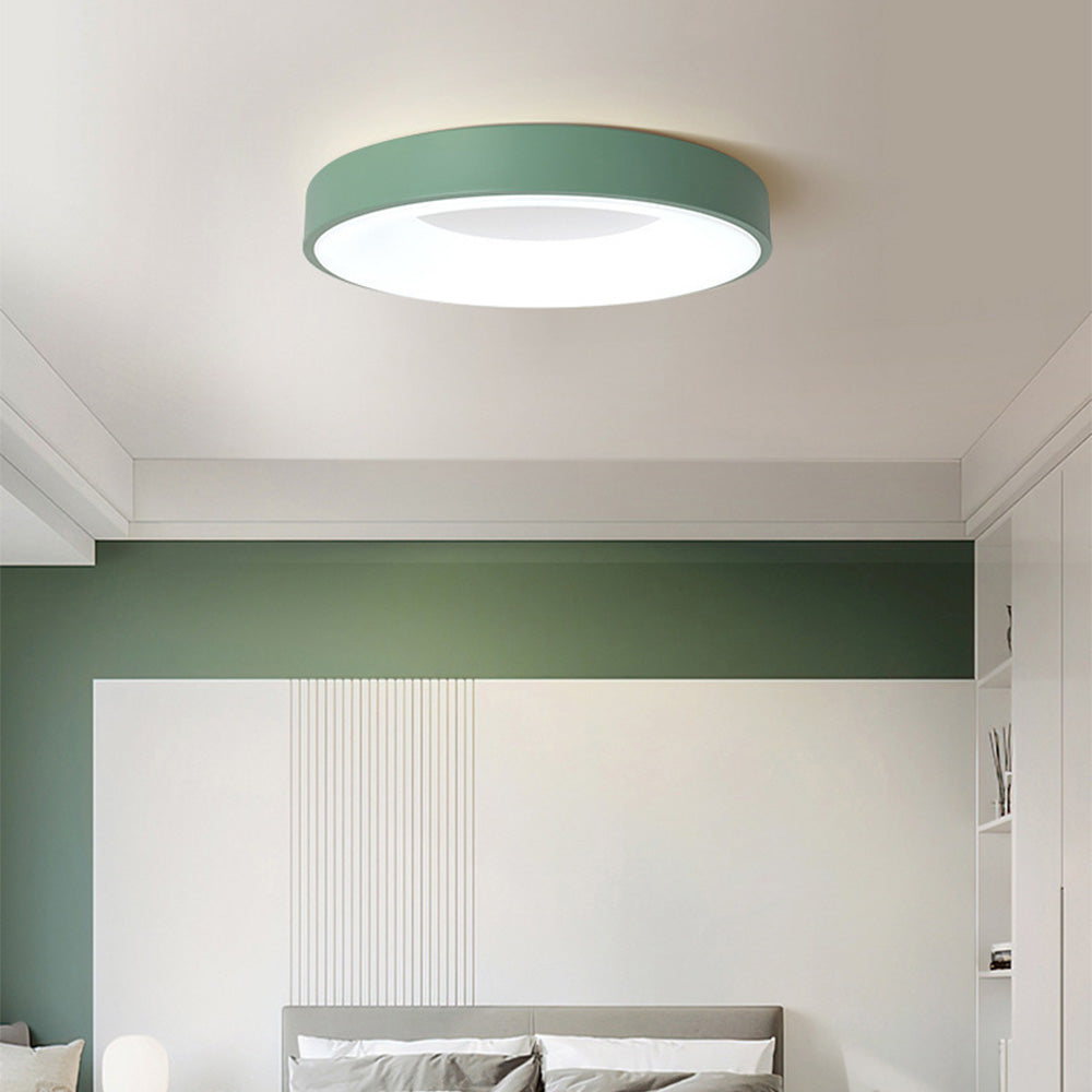 Stilren Farvet Loftlampe - Metal og Acryl Justerbar Dæmpbar 6
