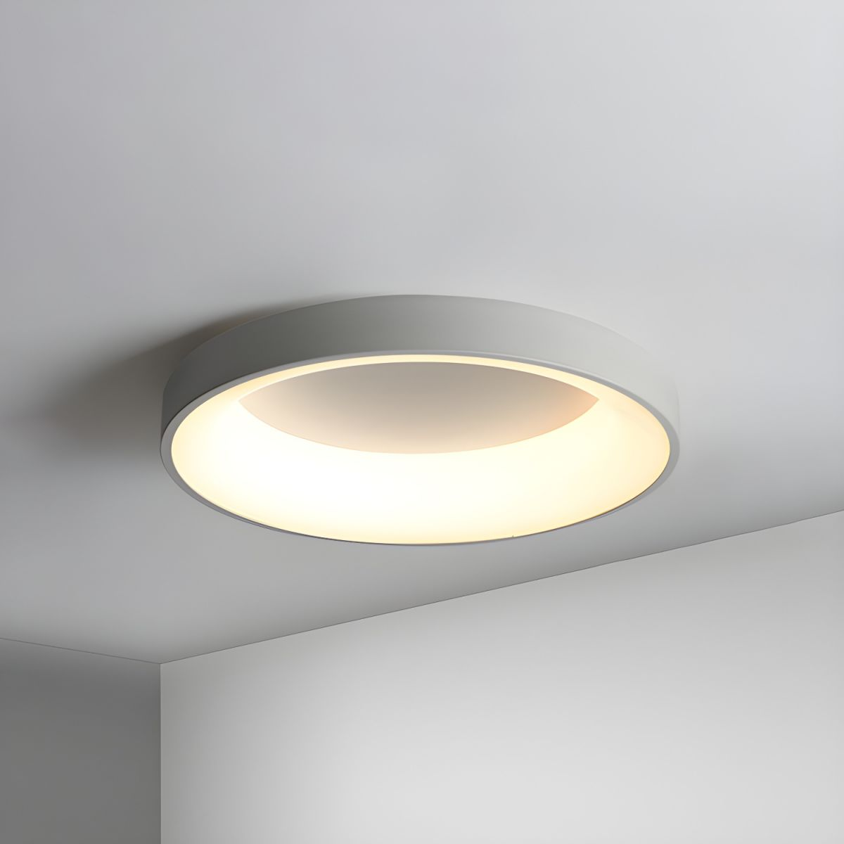 Stilren Farvet Loftlampe - Metal og Acryl Justerbar Dæmpbar 9
