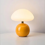 Stilren Mushroom Bordlampe - Keramik med Justerbar Lys i 3 Farver 1
