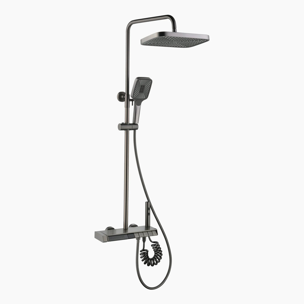 Termostatisk Brusesystem med 5 Vandfunktioner og Digital Temperaturvisning 1