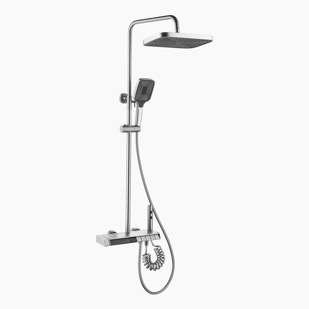 Termostatisk Brusesystem med 5 Vandfunktioner og Digital Temperaturvisning 11