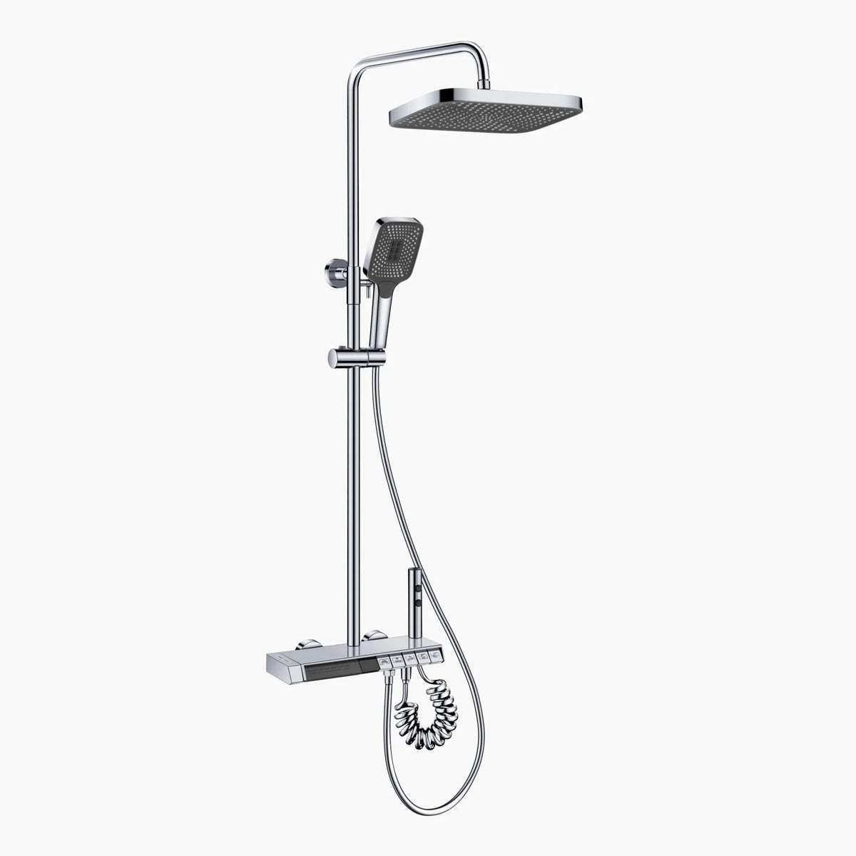 Termostatisk Brusesystem med 5 Vandfunktioner og Digital Temperaturvisning 13