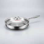 Titanium Stegepande – Hamret Design med Non-stick Overflade til Induktion 6