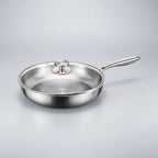 Titanium Stegepande – Hamret Design med Non-stick Overflade til Induktion 7