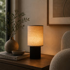 Trådløs Bordlampe i Aluminium - Canvasskærm med Dæmpbar LED 4
