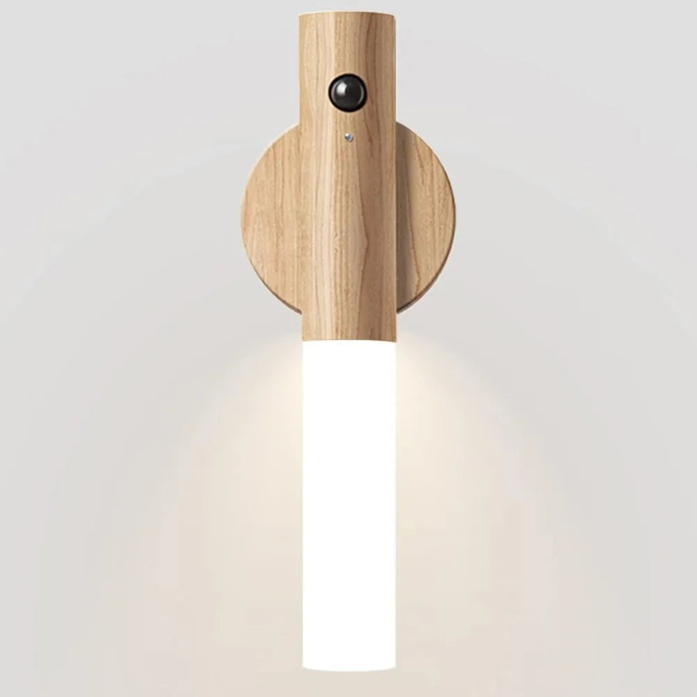 Trådløs Væglampe med Bevægelsessensor – Genopladelig LED i Moderne Design 13