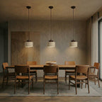 Travertin Pendel Lampe - Natursten Nordisk Minimalistisk Belysning 6
