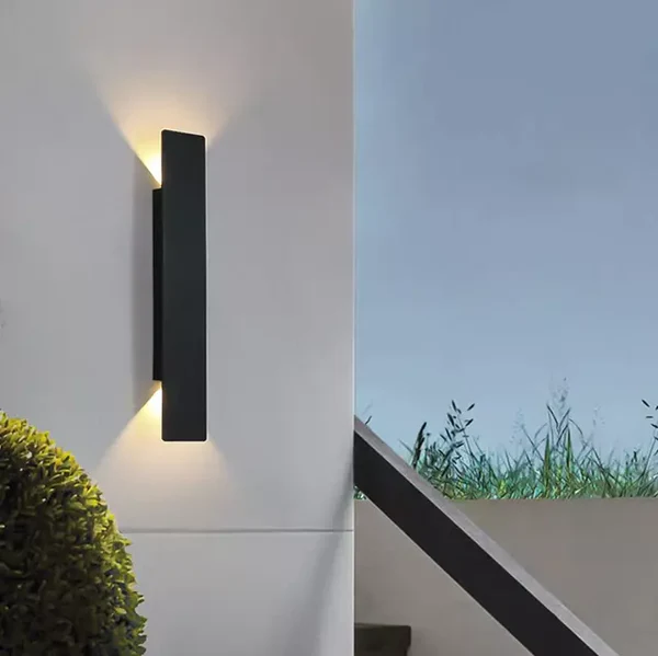 Udendørs Væglampe Vandtæt i Aluminium - Slank Design 6
