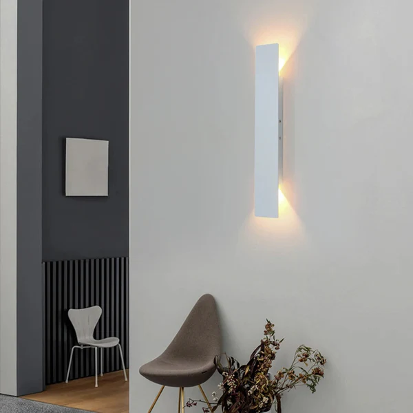 Udendørs Væglampe Vandtæt i Aluminium - Slank Design 8
