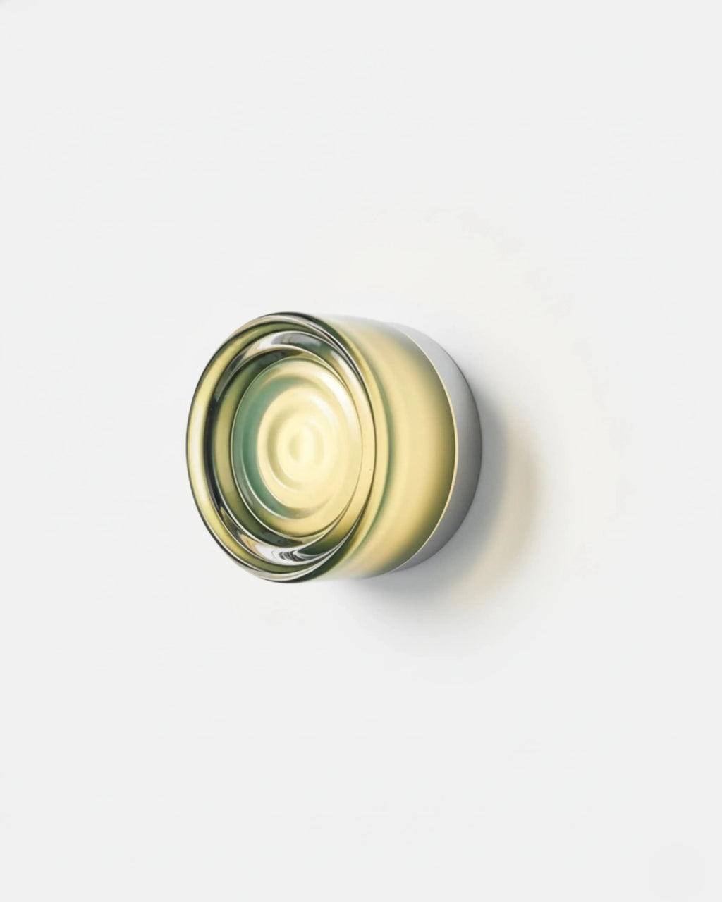 Væglampe i Glas - Skulpturel Ringform i Flere Glasfarver 2