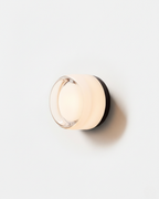 Væglampe i Glas - Skulpturel Ringform i Flere Glasfarver 9