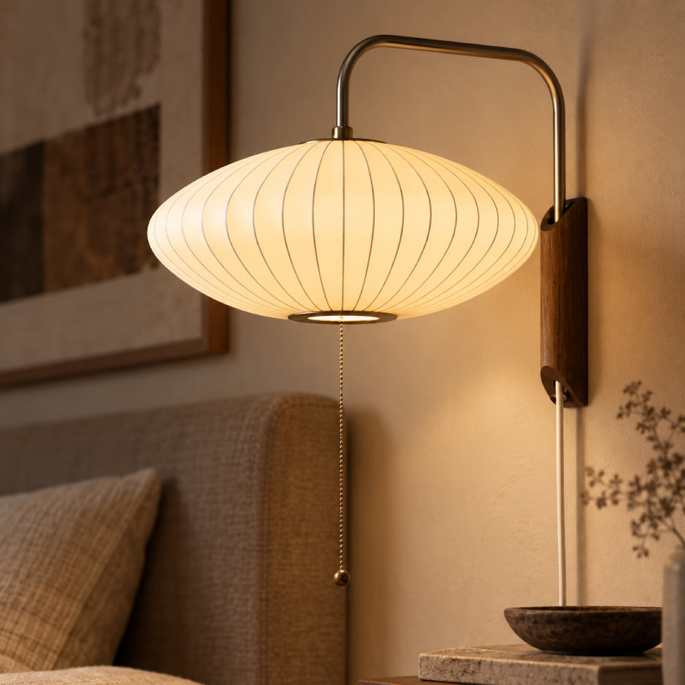 Væglampe i Metal – Justerbar Arm med Plug-In Design 28