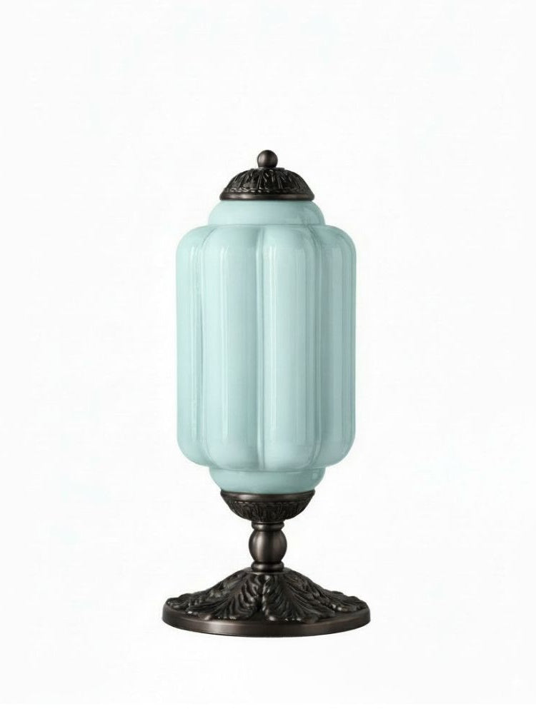 Vintage Bordlampe i Glas – Tidløst Design med Elegant Atmosfære 16