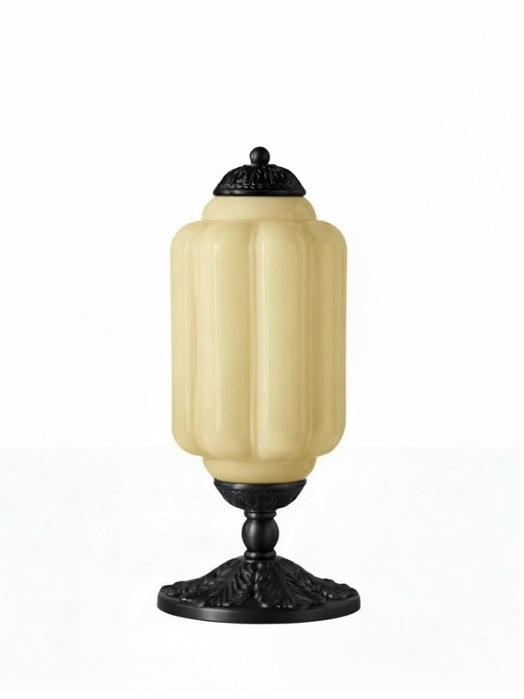 Vintage Bordlampe i Glas – Tidløst Design med Elegant Atmosfære 21