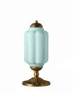 Vintage Bordlampe i Glas – Tidløst Design med Elegant Atmosfære 22