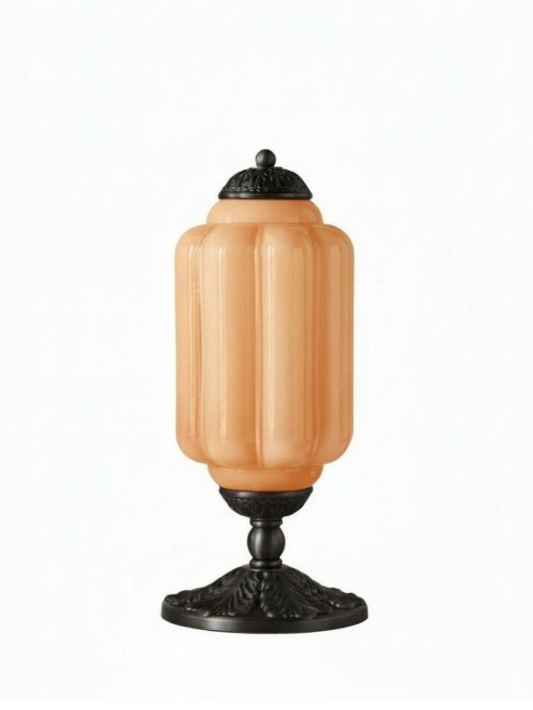 Vintage Bordlampe i Glas – Tidløst Design med Elegant Atmosfære 8