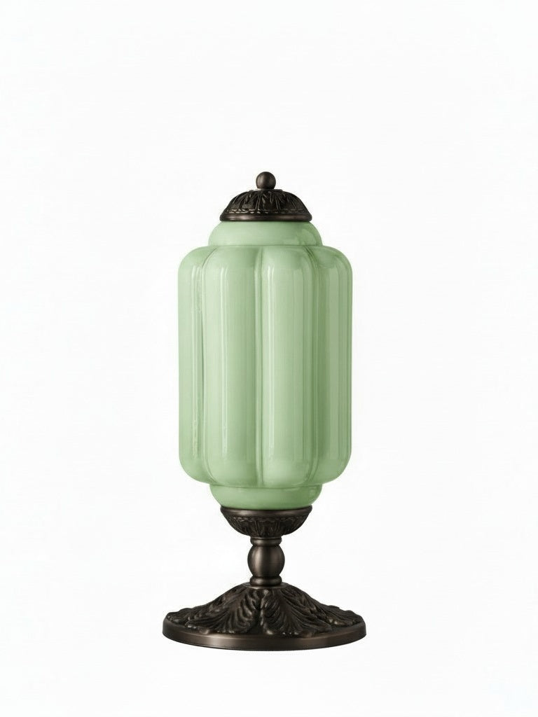 Vintage Bordlampe i Glas – Tidløst Design med Elegant Atmosfære 9