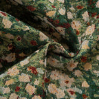 Vintage Gardiner i Mikrofiber – Blomstermønster med Kvaster til Lysfiltrering 3