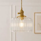 Vintage Hængelampe i Glas – Elegant og Tidløst Design 5