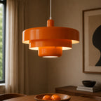 Vintage Pendel Lampe - Flerlags Design i Metal 10