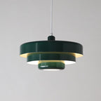 Vintage Pendel Lampe - Flerlags Design i Metal 14