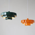 Vintage Pendel Lampe - Flerlags Design i Metal 16