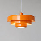 Vintage Pendel Lampe - Flerlags Design i Metal 20