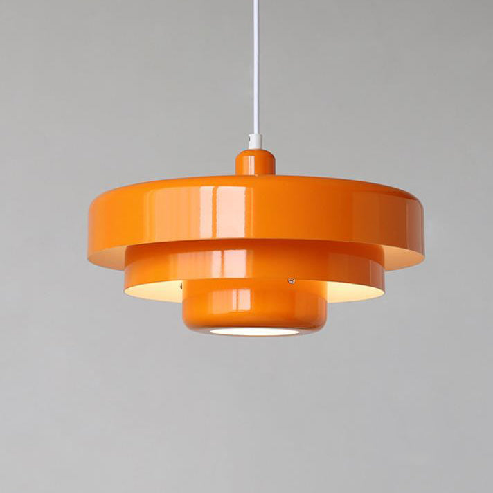Vintage Pendel Lampe - Flerlags Design i Metal 20
