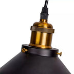 Vintage Pendel Lampe - Industrielt Design i Metal 4

