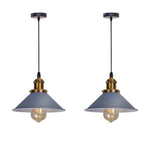 Vintage Pendel Lampe - Industrielt Design i Metal 7
