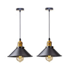 Vintage Pendel Lampe - Industrielt Design i Metal 9
