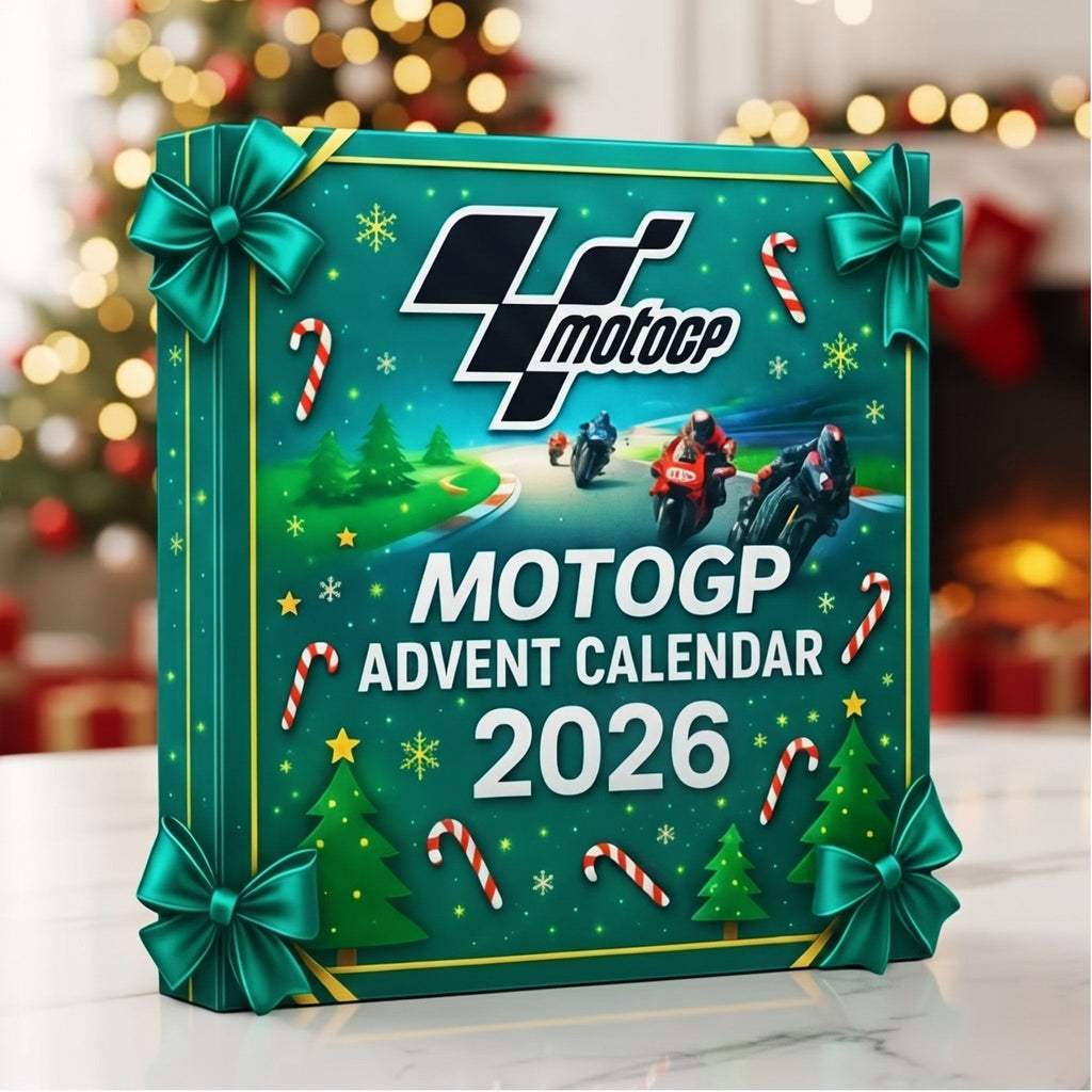 Motorcykel Racing Julekalender 2026 – 24 Mini Racing-overraskelser til Motorsportsfans, 8+ år
