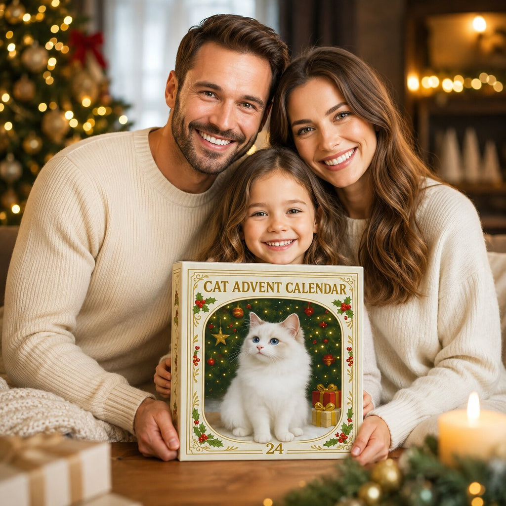 Julekalender til Katteelskere med 24 Kattefigurer 1