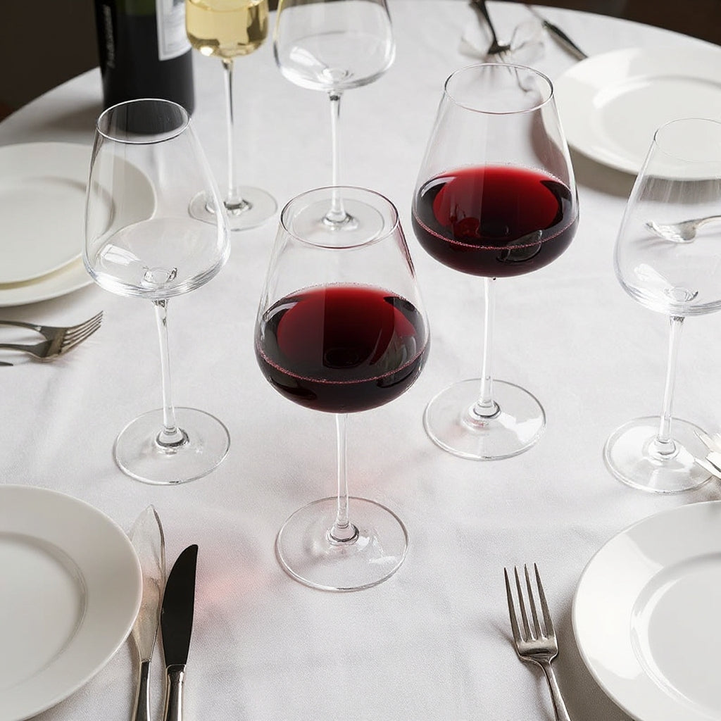 Krystalglas Sæt – Blyfri Krystal til Vin og Champagne 4