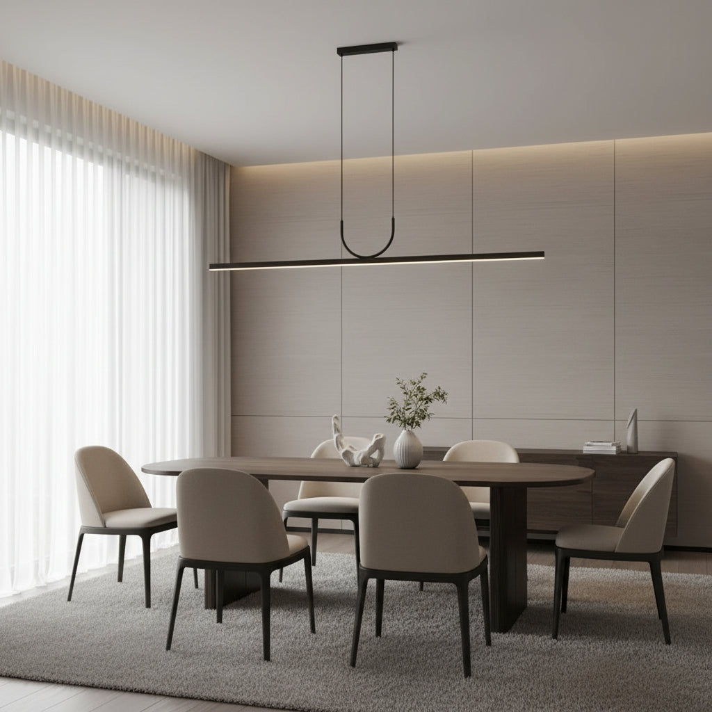 LED Bar Spisebordslampe i Metal – Justerbar Lysstyrke med Tre Lysindstillinger 4