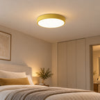 Skandinavisk Loftlampe - Rundt Design i Flere Farver med Dæmpbar LED 2