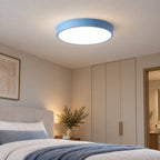 Skandinavisk Loftlampe - Rundt Design i Flere Farver med Dæmpbar LED 3