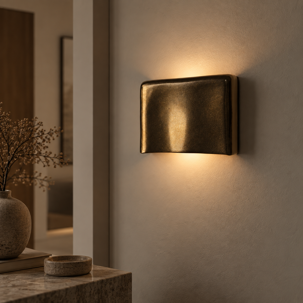 Væglampe i Messing – Tidløst Design til Elegant Belysning 0