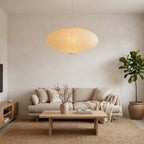 Washi Papir Pendel – Let og Elegant Design med Blødt Diffust Lys 6