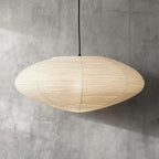 Washi Papir Pendel – Let og Elegant Design med Blødt Diffust Lys 8