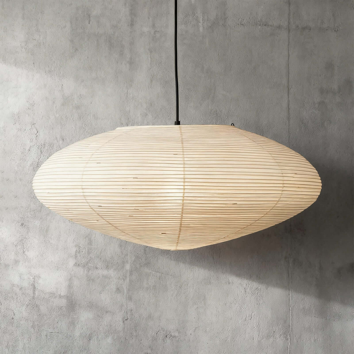 Washi Papir Pendel – Let og Elegant Design med Blødt Diffust Lys 8