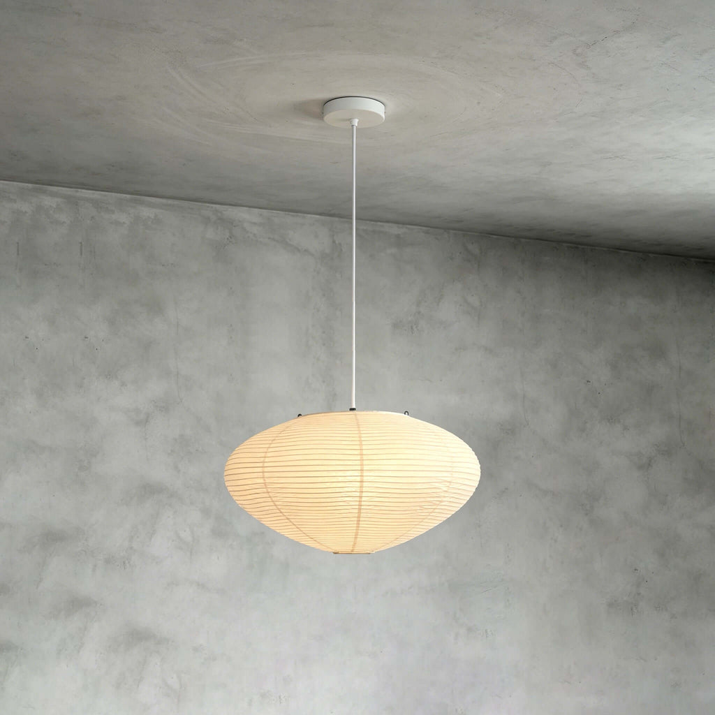 Washi Papir Pendel – Let og Elegant Design med Blødt Diffust Lys 9